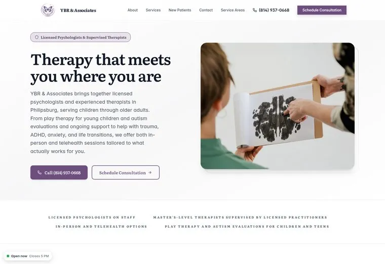 YBR & Associates website